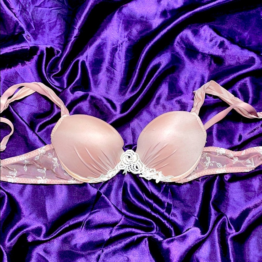 Simone Perele Bra (Hand dyed pink)
